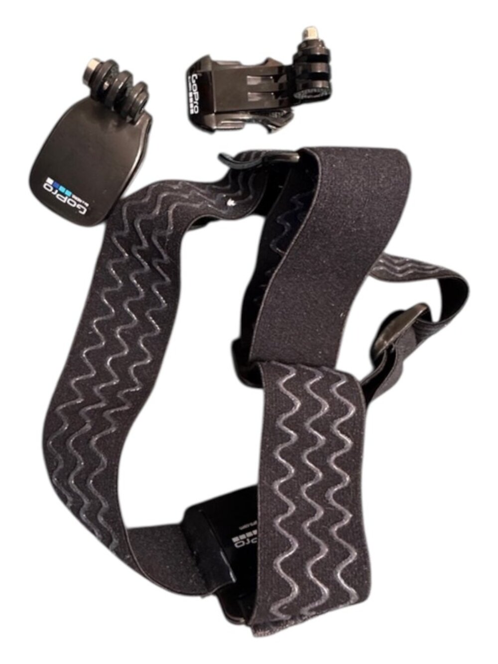 GoPro Be A Hero Adjustable Camera Strap Head Strap with Two Accessories Black